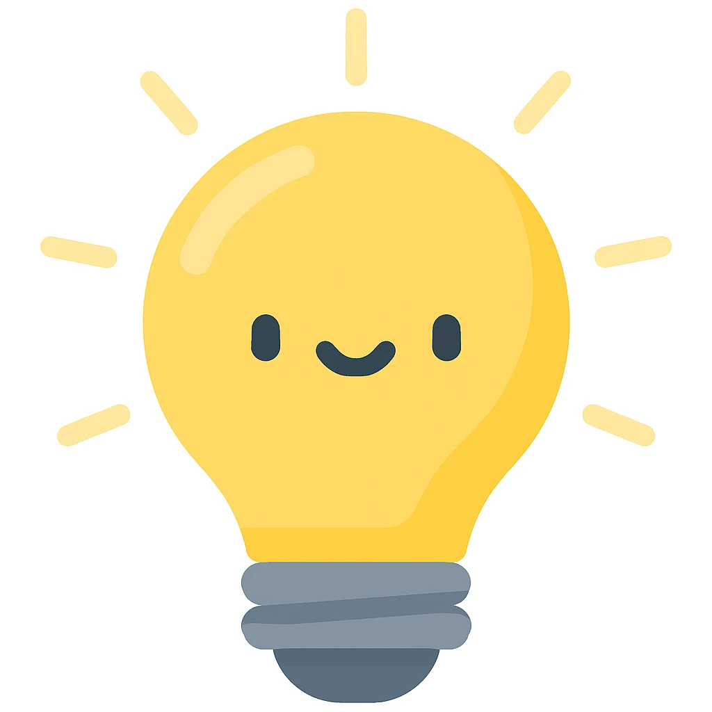 lightbulb emoji