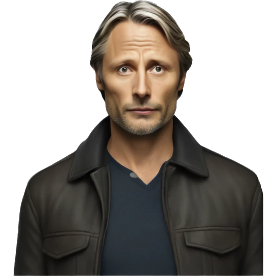 mads mikkelsen  emoji