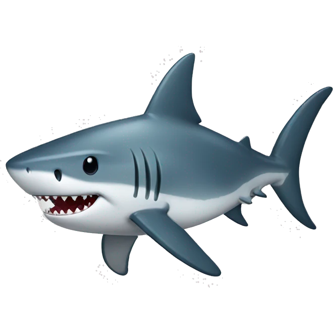 Shark Caucasian  emoji