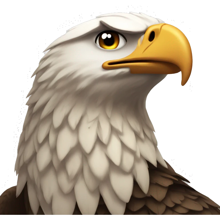 Mean Eagle  emoji
