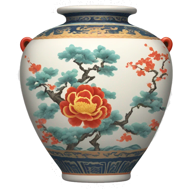 Oriental chinese vase emoji