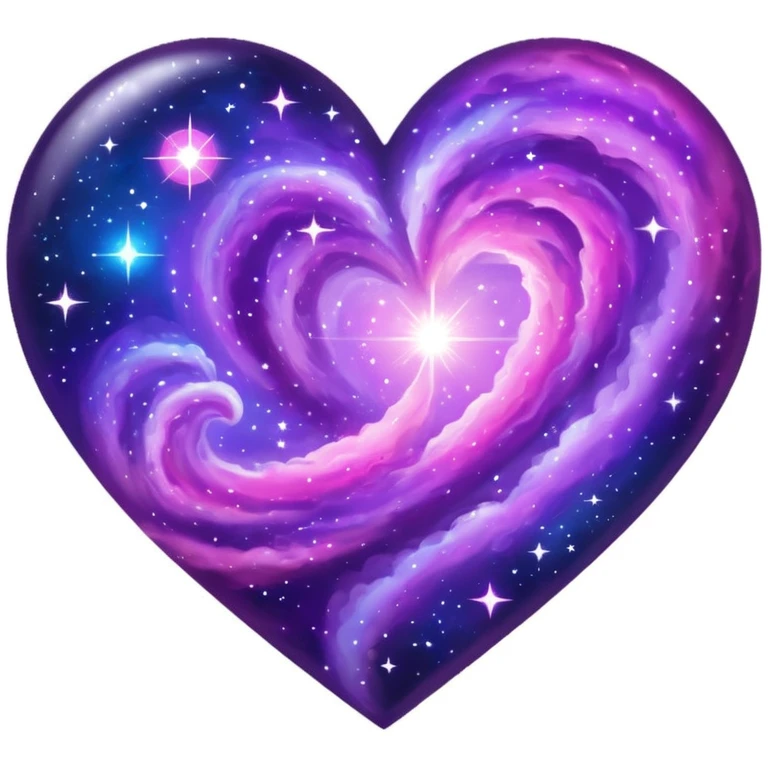 space themed heart emoji