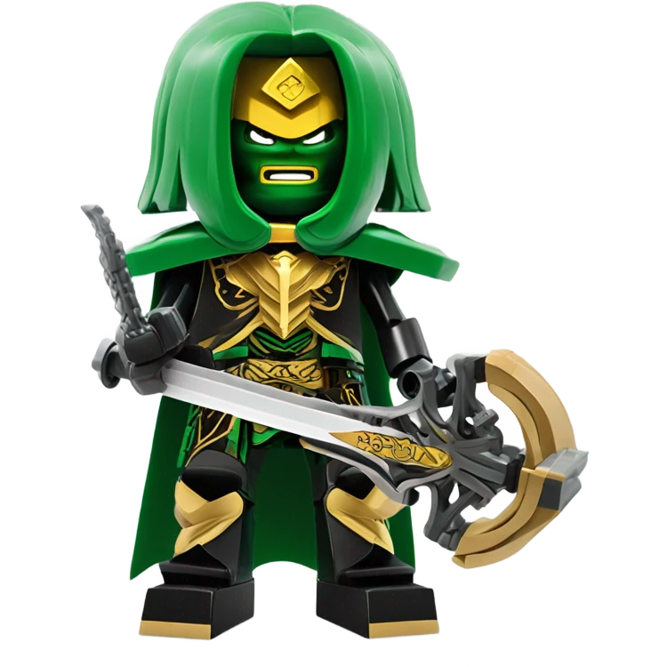 lego ninjago overlord vs lloyd emoji