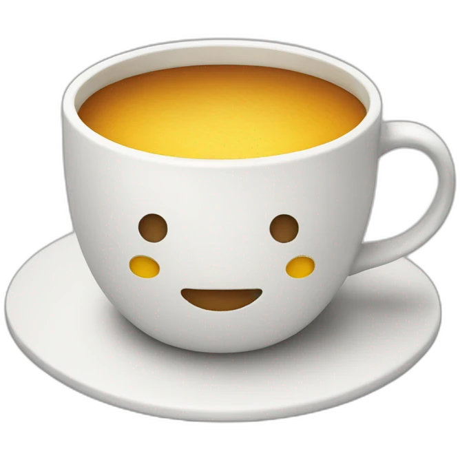Cup of learn emoji