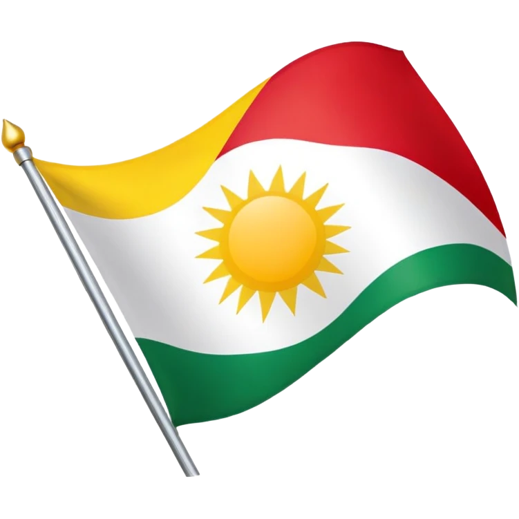 Kurdistan flag emoji
