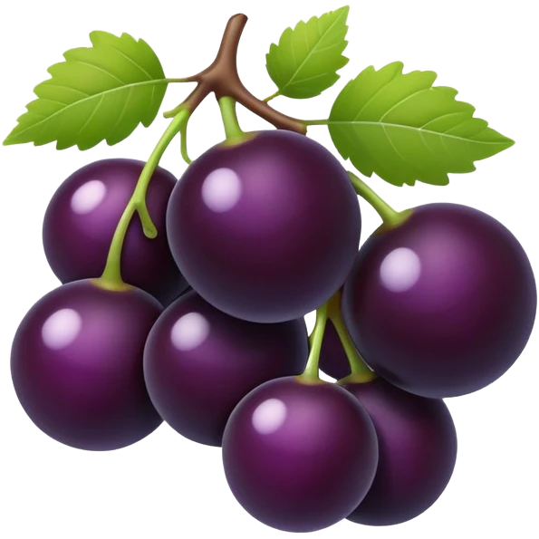 Black currant emoji