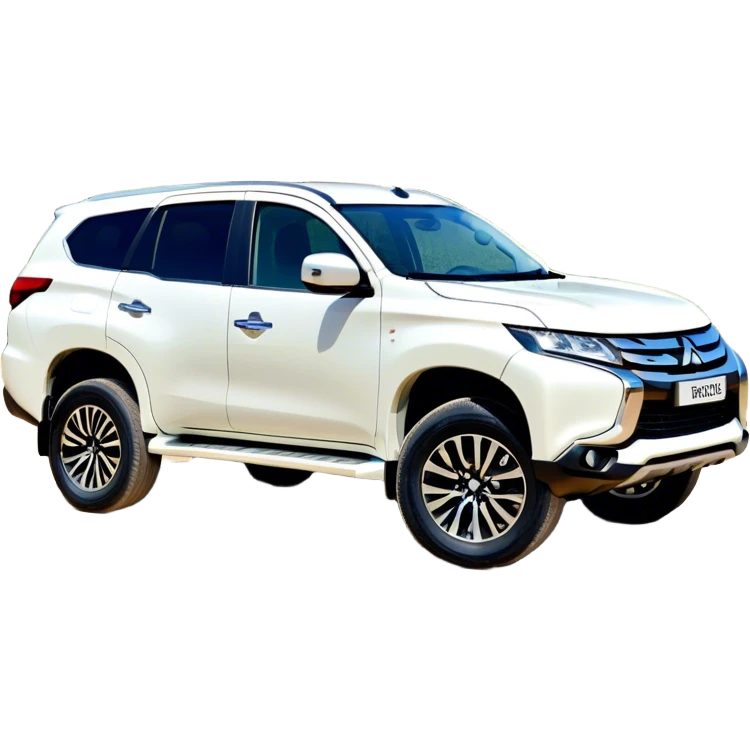 Mitsubishi Pajero sport - Mitsubishi (Model Year: 2021) (Iconic colour: White) emoji