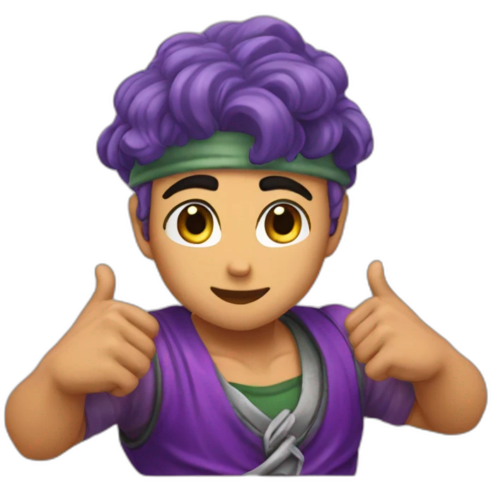 Jojo pose emoji