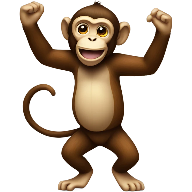 Monkey dancing  emoji