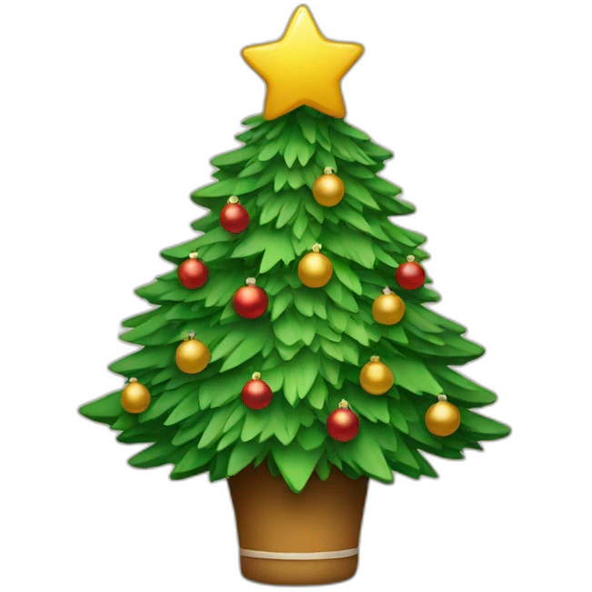christmas tree emoji