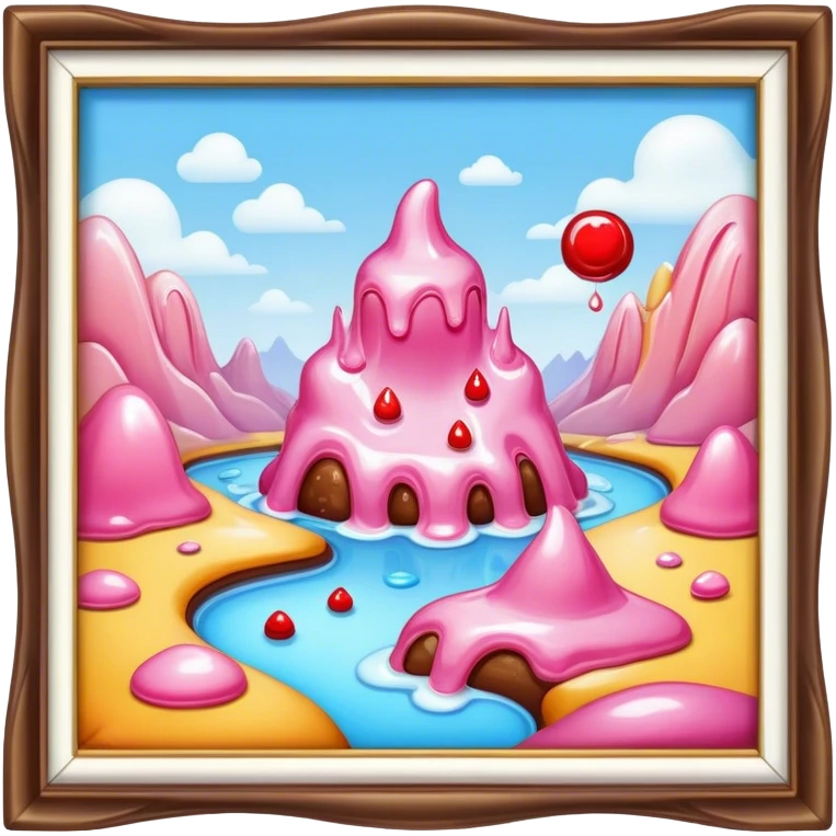 melting candy renaissance landscape emoji