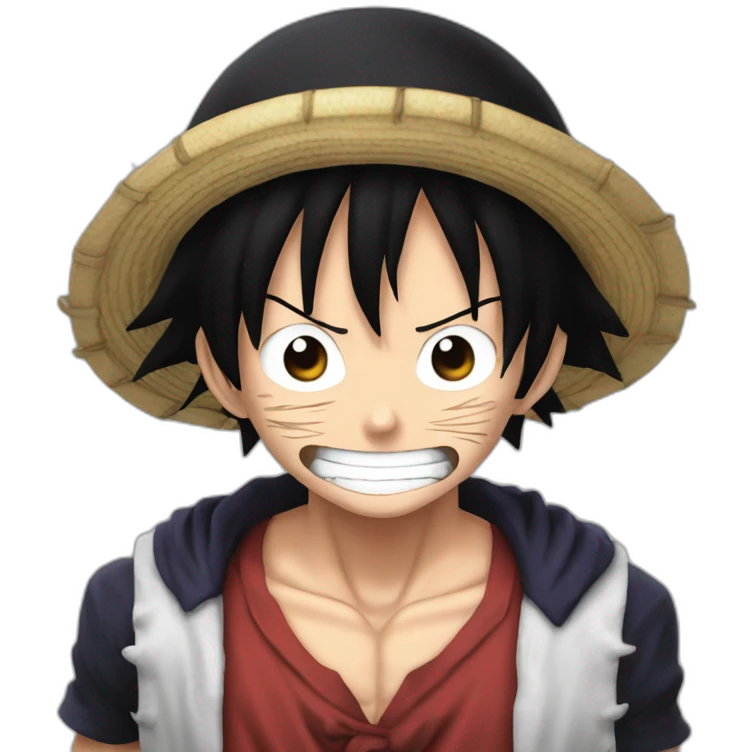 Luffy dernière gear emoji
