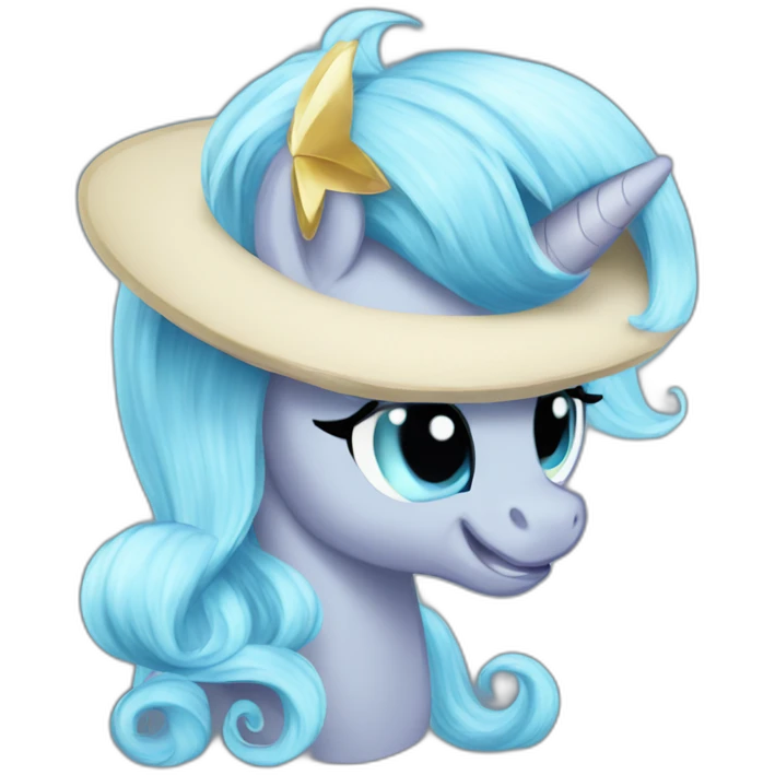 Great and Powerful Trixie pony emoji