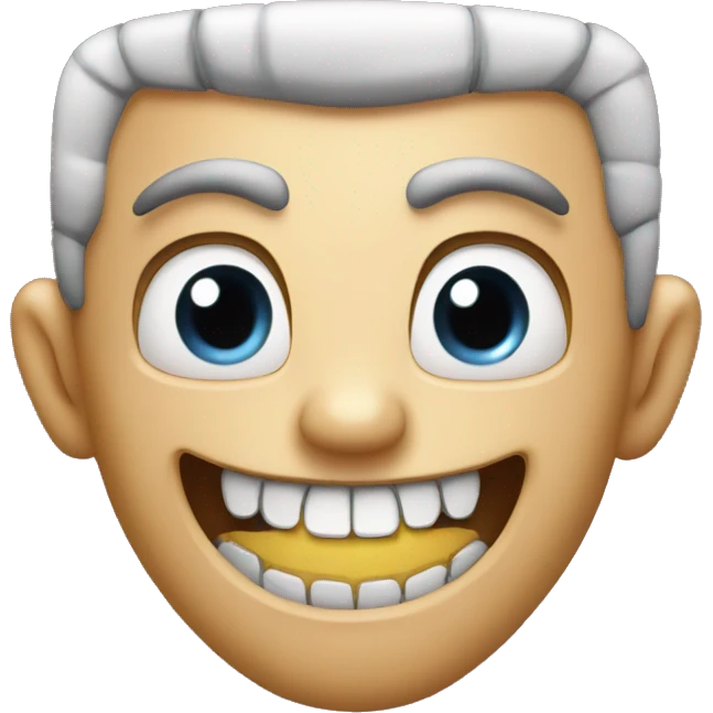 Hart with  vampire teeth  emoji