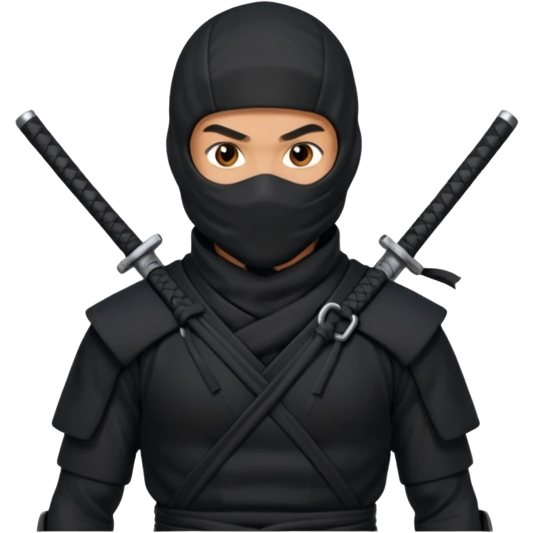 Sexy male ninja emoji