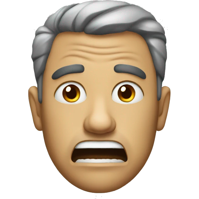 sarcastically mad emoji