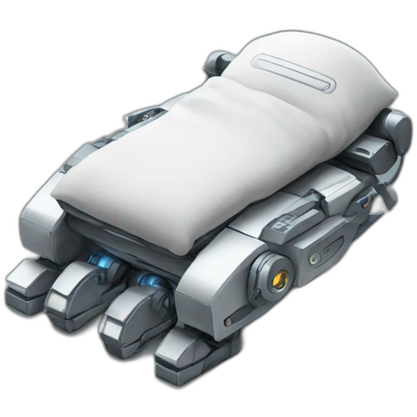 sleeping robot emoji