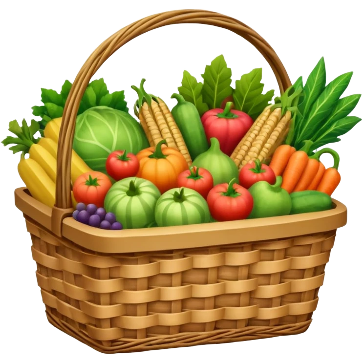 grocery basket emoji