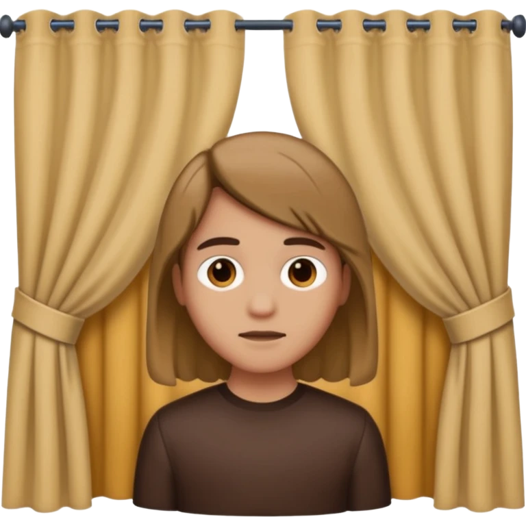 🫃 but with parted middle hair (curtains)  emoji