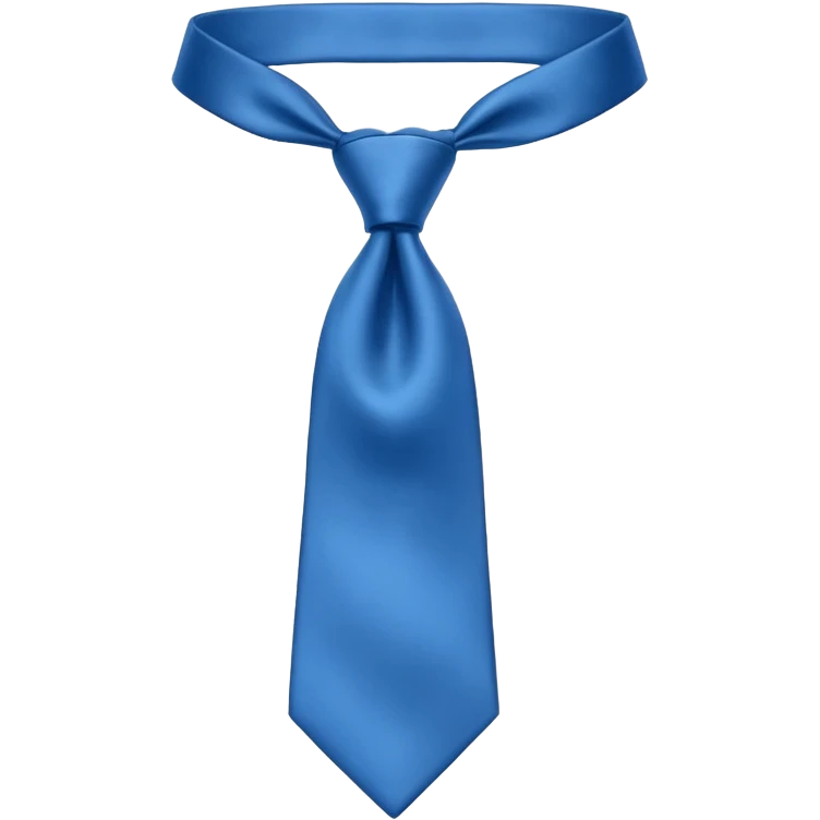 tie with tie emoji