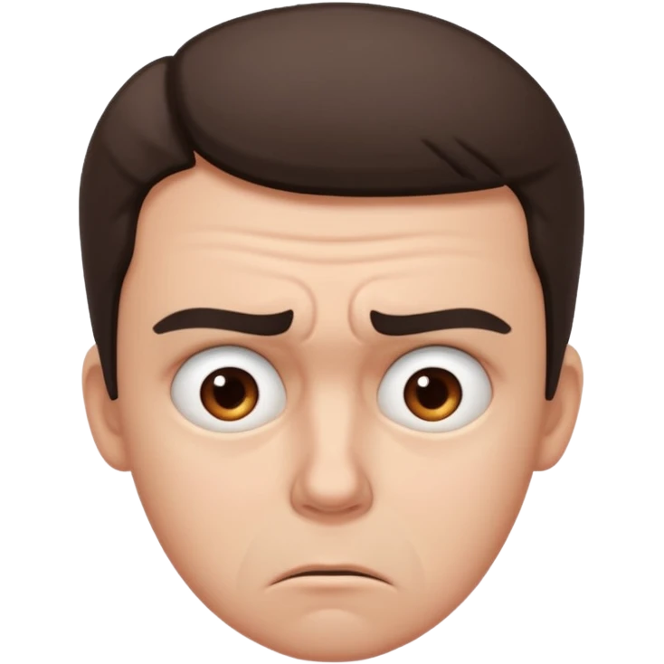 Stressed emoji