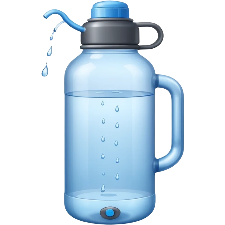 Hydrojug water bottle emoji