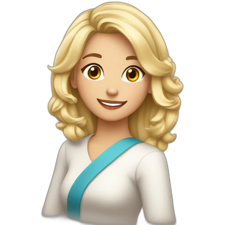 Caroline dans nos jours heureux emoji