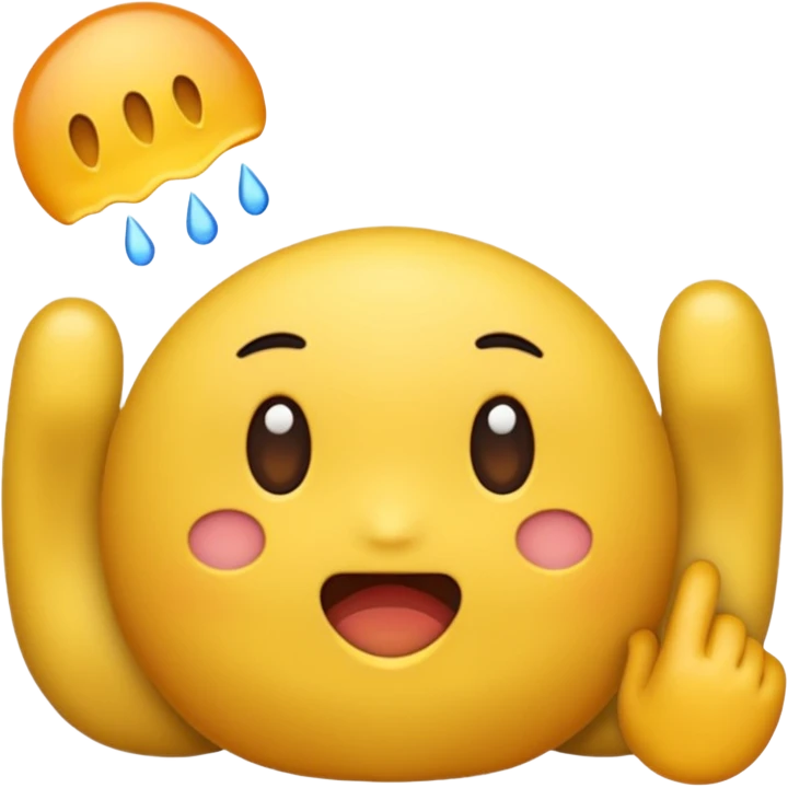 궁금한 표정의 이모지 emoji