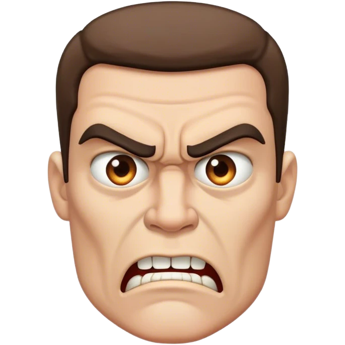 Angry emoji