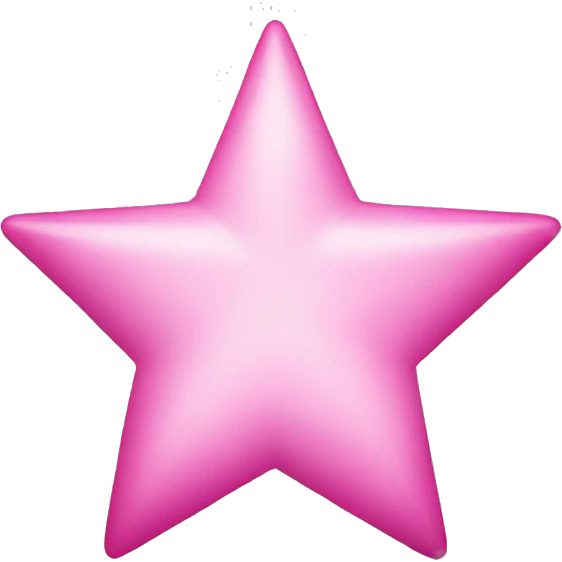 pink star emoji
