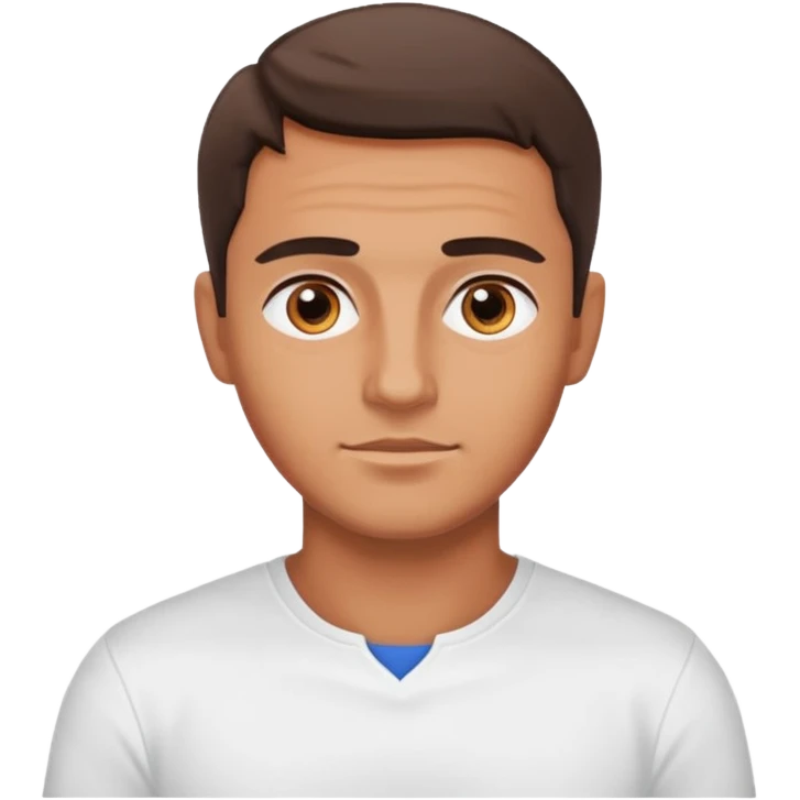 Male santoriny head emoji