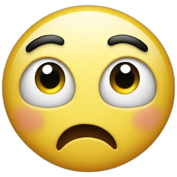 surprised face smiley emoji