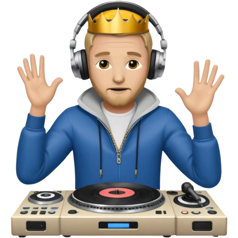 king arthur DJ  emoji