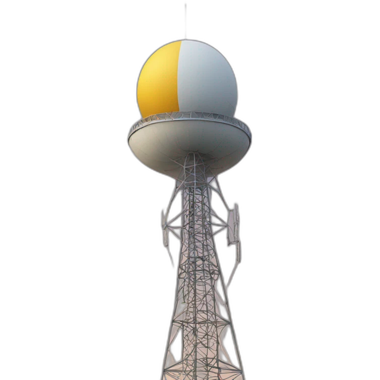 relay radio tower in Sarajevo emoji