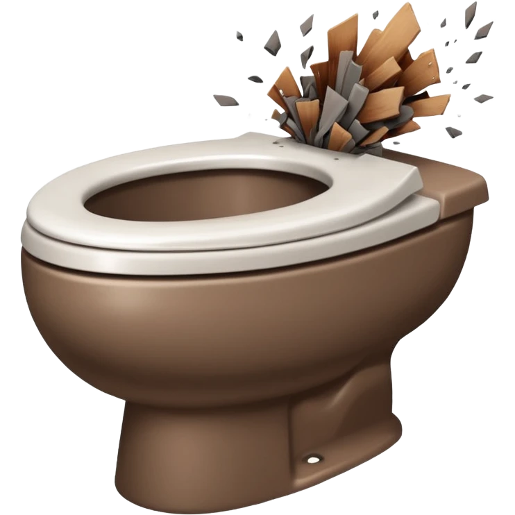 blowing up the toilet  emoji