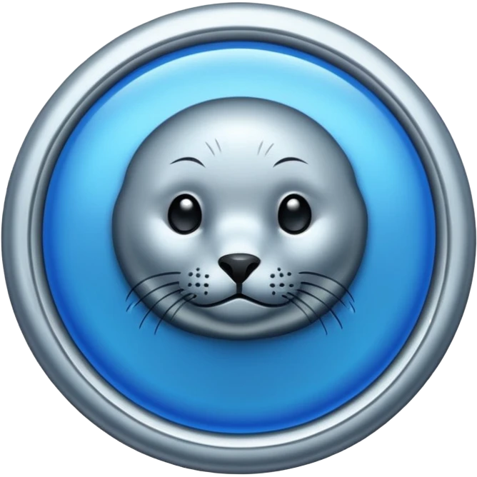 Um selo de verificado emoji