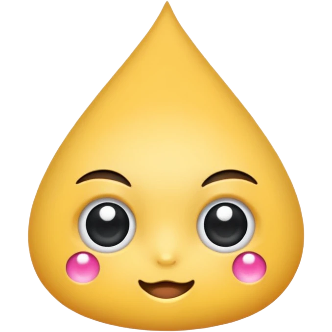 kawaii pincel con ojos emoji