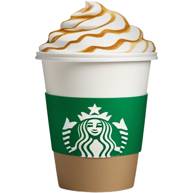 Starbucks cup emoji