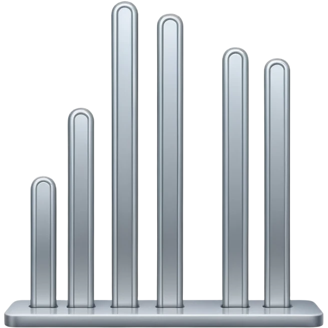📶 A series of vertical bars in ascending height, representing cell signal strength.” emoji