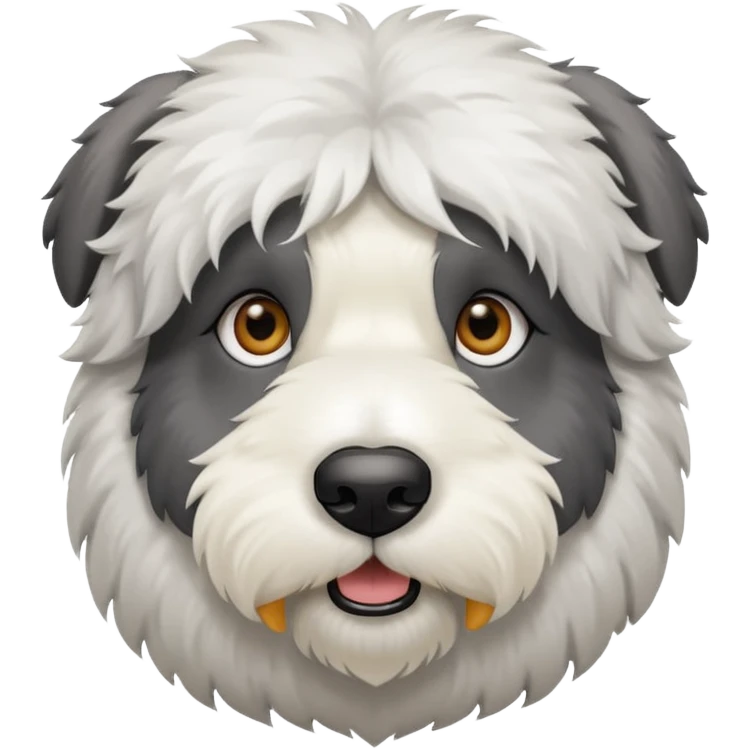 Old English sheepdog  emoji