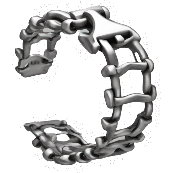 metal prong bracelet emoji