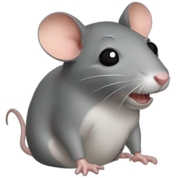 Rat caca emoji