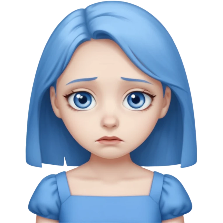 Sadness from the Inside Out movie emoji