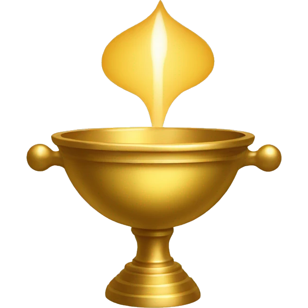 gold thurifer incense eucharist emoji