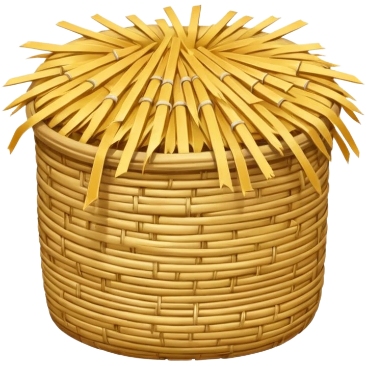 Straw emoji