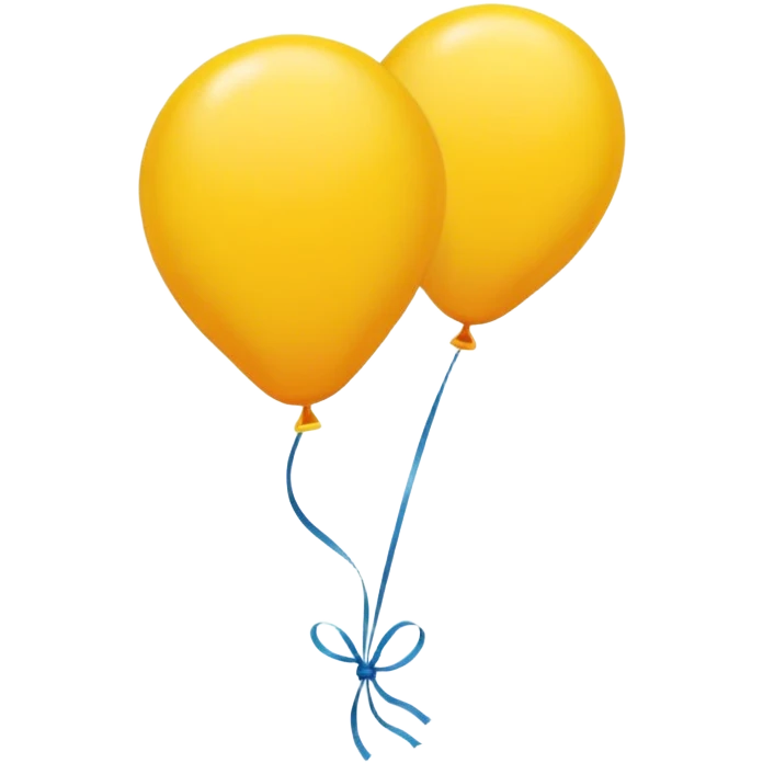 yellow balloon emoji