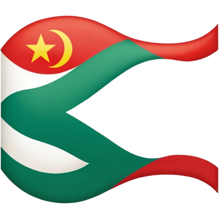 Kürdistan bayrağı emoji 🇹🇯 bunun gibi emoji