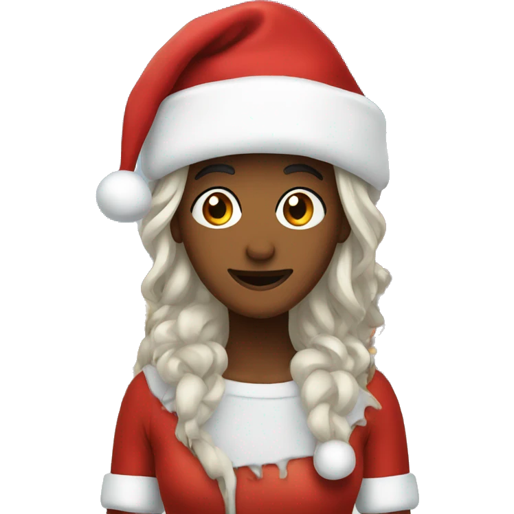 Christmas hous emoji