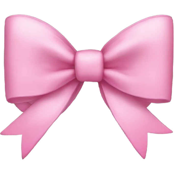Pink bow emoji
