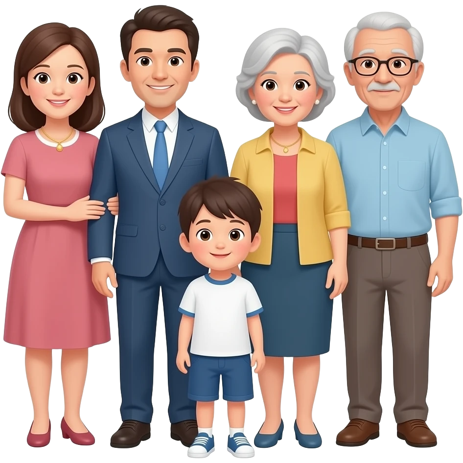 The "4-2-1" problem (one child supporting two parents and four grandparents) strains the Intergenerational Contract. emoji